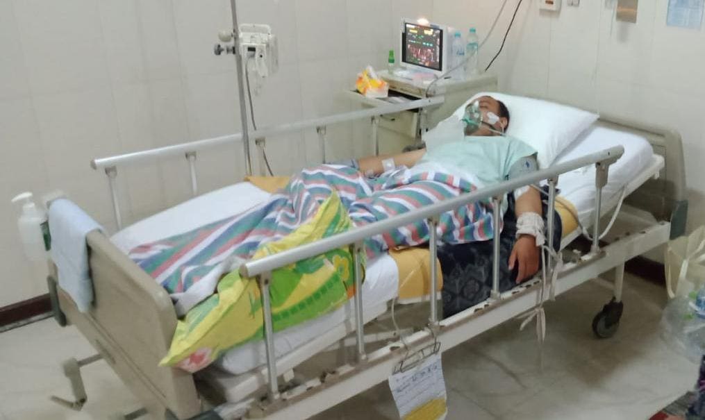 Tubuh wartawan Pasuruan. (Foto: Dok keluarga/Tugu Jatim)