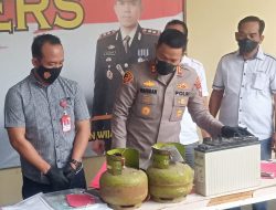 Diduga Tergiur Raup Keuntungan, 3 Pelaku Penyalahgunaan Tabung Gas LPG Bersubsidi di Tuban Dibekuk
