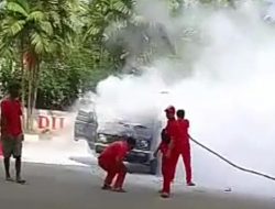 Mobil Pickup Terbakar di Tuban, Insiden Isi BBM di SPBU Singgahan