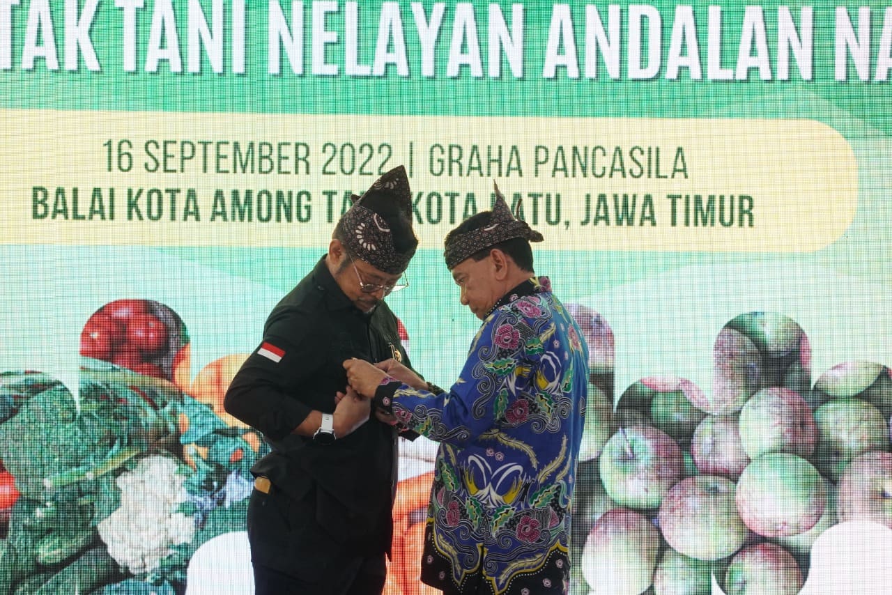 Menteri Pertanian RI. (Foto: M. Ulul Azmy/Tugu Malang)