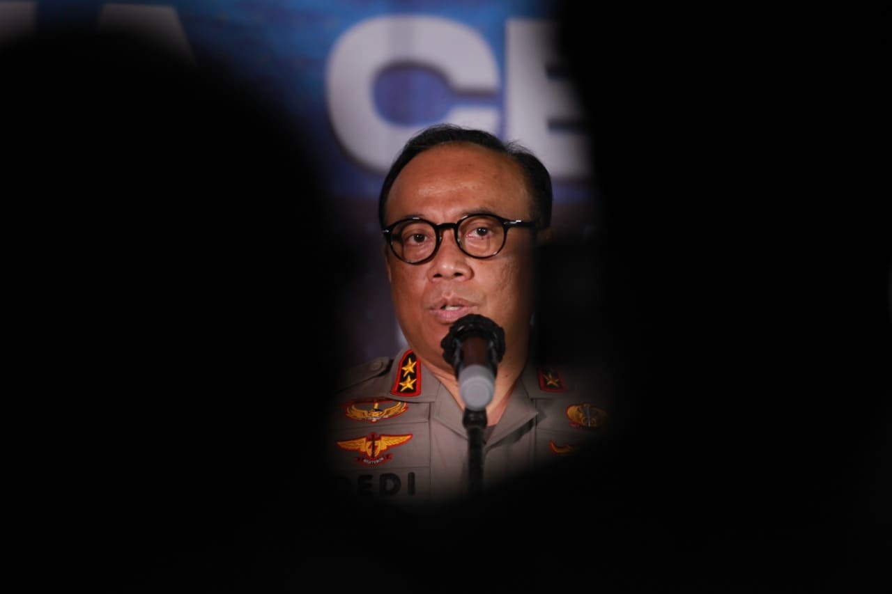 Saksi tragedi Kanjuruhan. (Foto: Bayu Eka/Tugu Jatim)