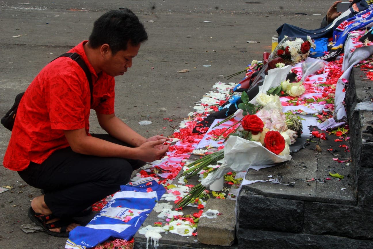 Aksi solidaritas. (Foto: Rubianto/Tugu Malang)