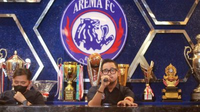 Presiden Arema FC. (Foto: Rubianto/Tugu Malang)