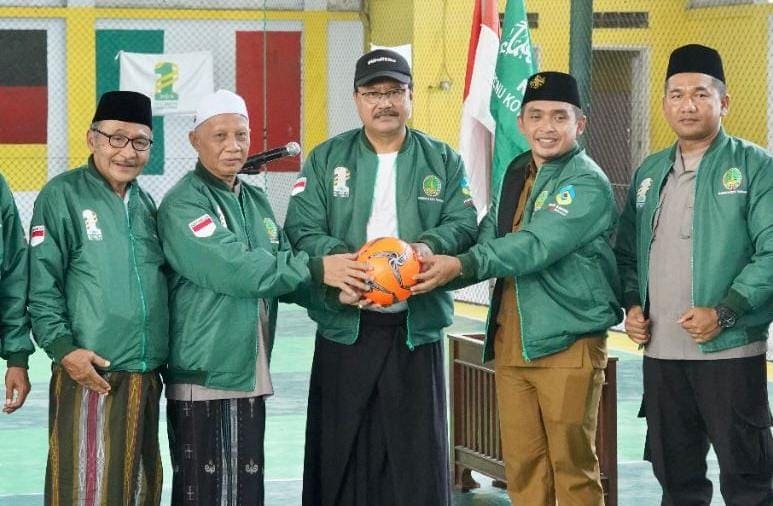 Turnamen Santri Futsal Sarungan. (Foto: Dok Kominfo Kota Pasuruan/Tugu Jatim)