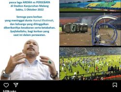 Tragedi Kanjuruhan Juga Jadi Duka Mantan Pesepak Bola Indonesia