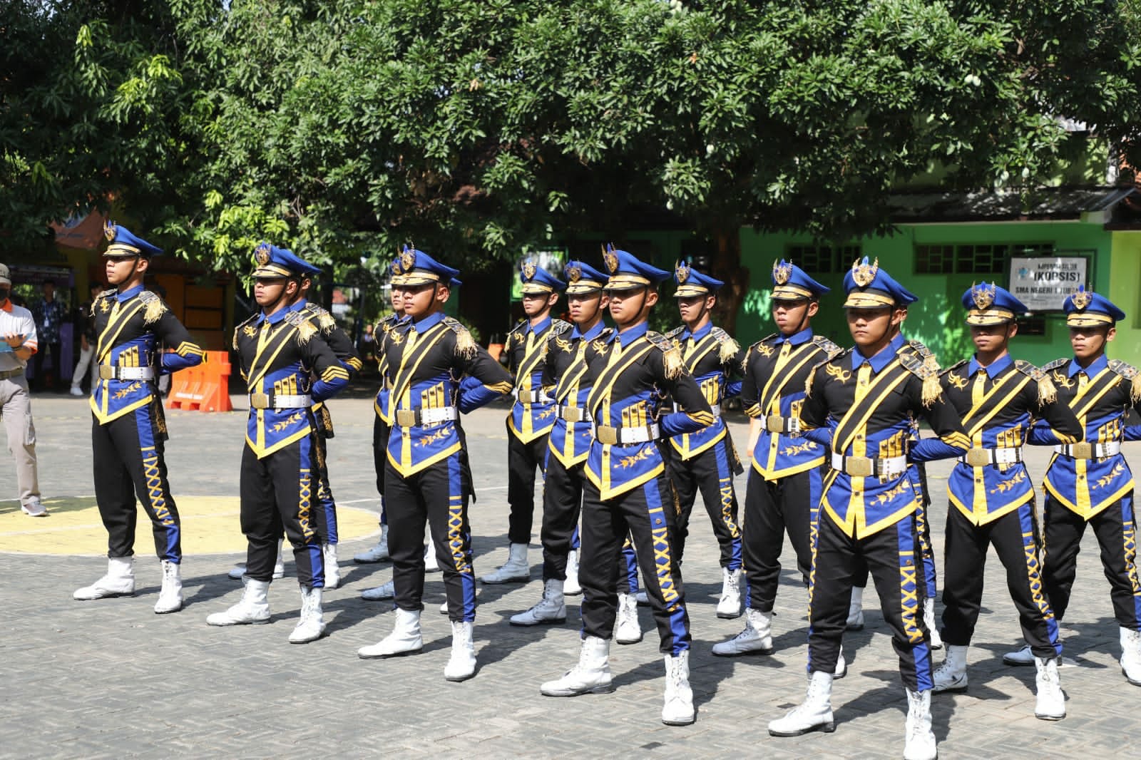 720 Siswa se-Jawa Bertanding Kecakapan Baris-berbaris di SMAN 1 Tuban