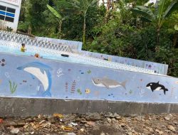 Mural Ramah Anak Kini Hadir di Kolam Sumber Sira Malang