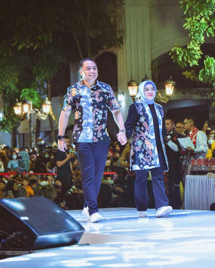 Kepala Daerah Gerbangkertosusila Jadi Model di Karnaval Nang Tunjungan