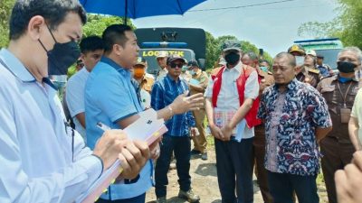 Tambang ilegal di Gempol. (Foto: Laoh Mahfud/Tugu Jatim)