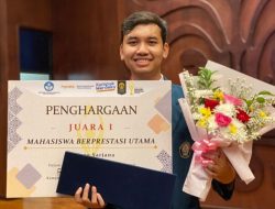 Ilham Muhammad, Member Pondok Inspirasi Terpilih Jadi Mahasiswa Berprestasi 1 Nasional 2022