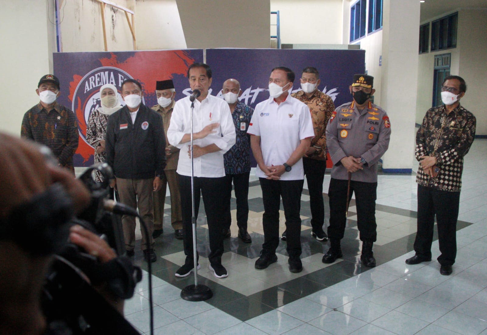 Presiden FIFA. (Foto: Rubianto/Tugu Malang)