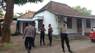 Lokasi bondet meledak. (Foto: Laoh Mahfud/Tugu Jatim)