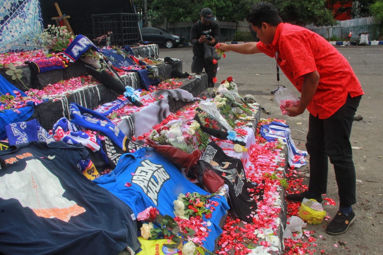 Aksi solidaritas. (Foto: Rubianto/Tugu Malang)