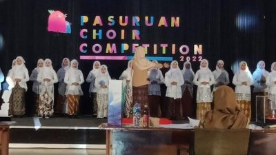 Pasuruan Choir Competition. (Foto: dok. Kominfo Kota Pasuruan/Tugu Jatim)