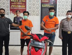 10 Kali Jambret Ponsel, 2 Warga Surabaya Diringkus Polisi
