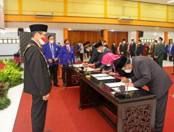 Rektor Universitas Negeri Malang Lantik 16 Pejabat Baru Periode 2022-2027