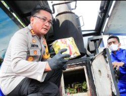 Polres Pelabuhan Tanjung Perak Surabaya Musnahkan 35 Kg Sabu-sabu