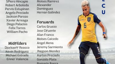 Profil Timnas Ekuador, Tim Kuda Hitam dari Amerika Selatan
