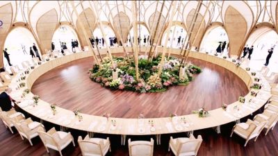Filosofi Bamboo Dome di KTT G20 Bali, Tempat Jamuan Estetik dan Tahan Gempa