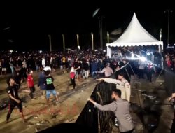 Konser Ricuh Pembukaan Porkab VII Tuban, Bupati dan Kapolres Kompak Tolak Berkomentar