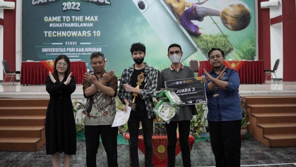 Kolaborasi HMPS TI Unikama X Infinix Indonesia. (Foto: dok. Unikama/Tugu Jatim)