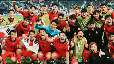 Menang Dramatis, Korea Selatan Full Senyum Taklukkan Portugal 2-1