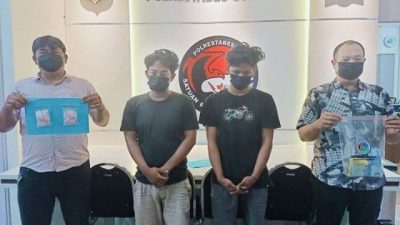 Amankan 134 Paket Sabu Siap Edar di Warkop, Polrestabes Surabaya Tangkap Dua Pemuda Sawahpulo
