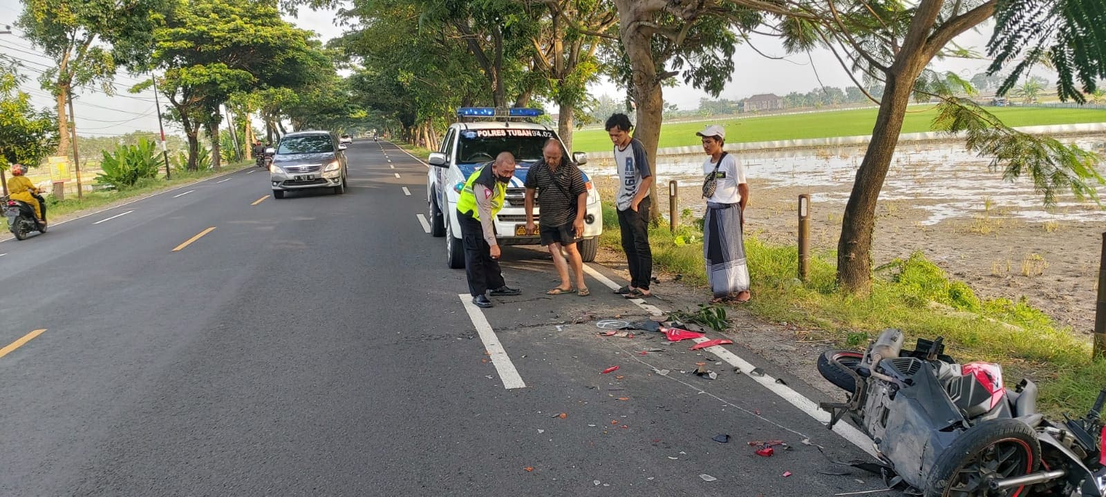 Angka kecelakaan di Tuban.