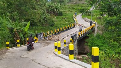 Proyek jalan tembus Kota Batu.