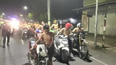Polisi Amankan 54 Sepeda Motor Hasil Operasi Balap Liar di Pasuruan