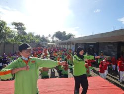 500 Peserta Ramaikan Gebyar Senam Lansia RSU Wajak Husada Malang