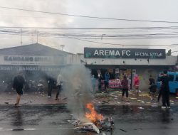 Kantor Arema FC Rusak, 107 Orang Diamankan Polisi