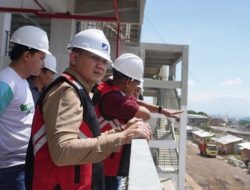 Kunjungan Perdana Pj Wali Kota Batu Sidak Pasar Induk Among Tani, Progres Capai 85 Persen
