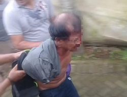 Diduga Nyolong Motor di Makam, Pria asal Malang Bonyok Dihajar Massa di Pasuruan