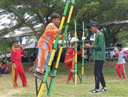 Santri di Pasuruan Kenalkan Permainan Tradisional Indonesia ke Pelajar Malaysia