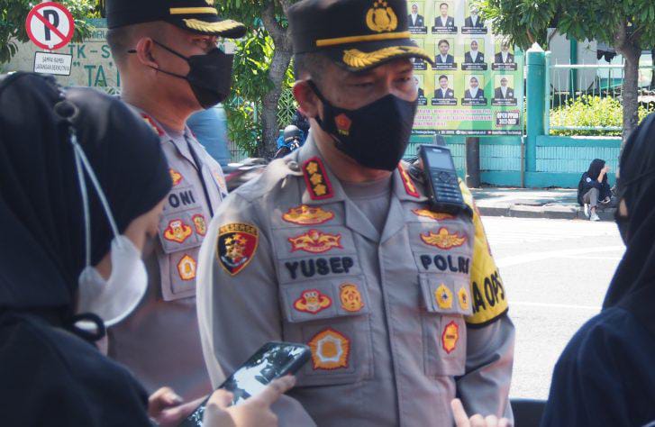 kapolrestabes surabaya tugu jatim