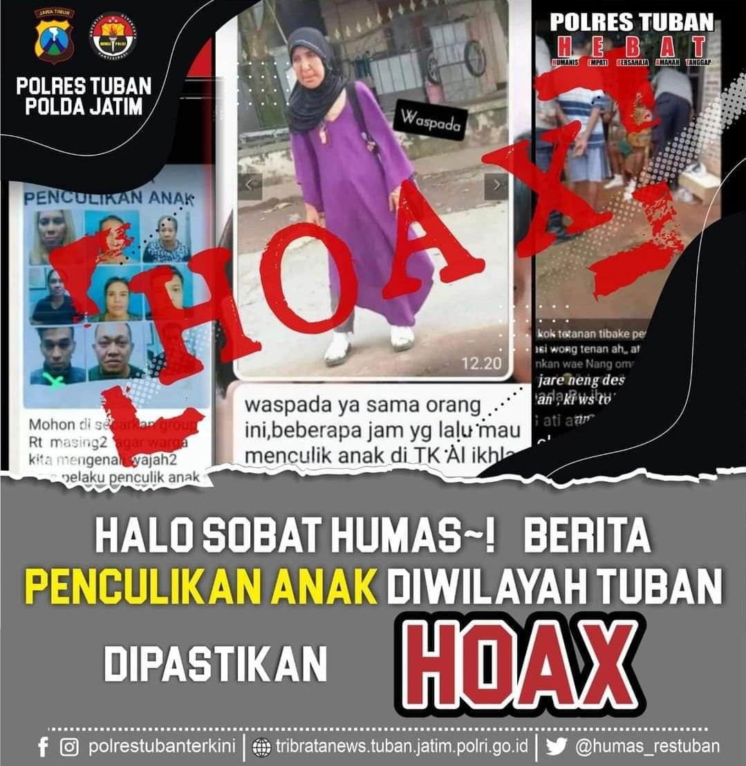 hoax isu penculikan anak TK.