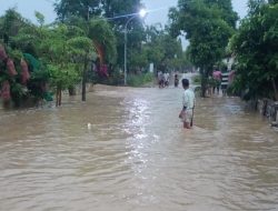 Hujan Deras, Banjir Bandang Tuban Meluap Rendam Rumah Warga Desa Kujung