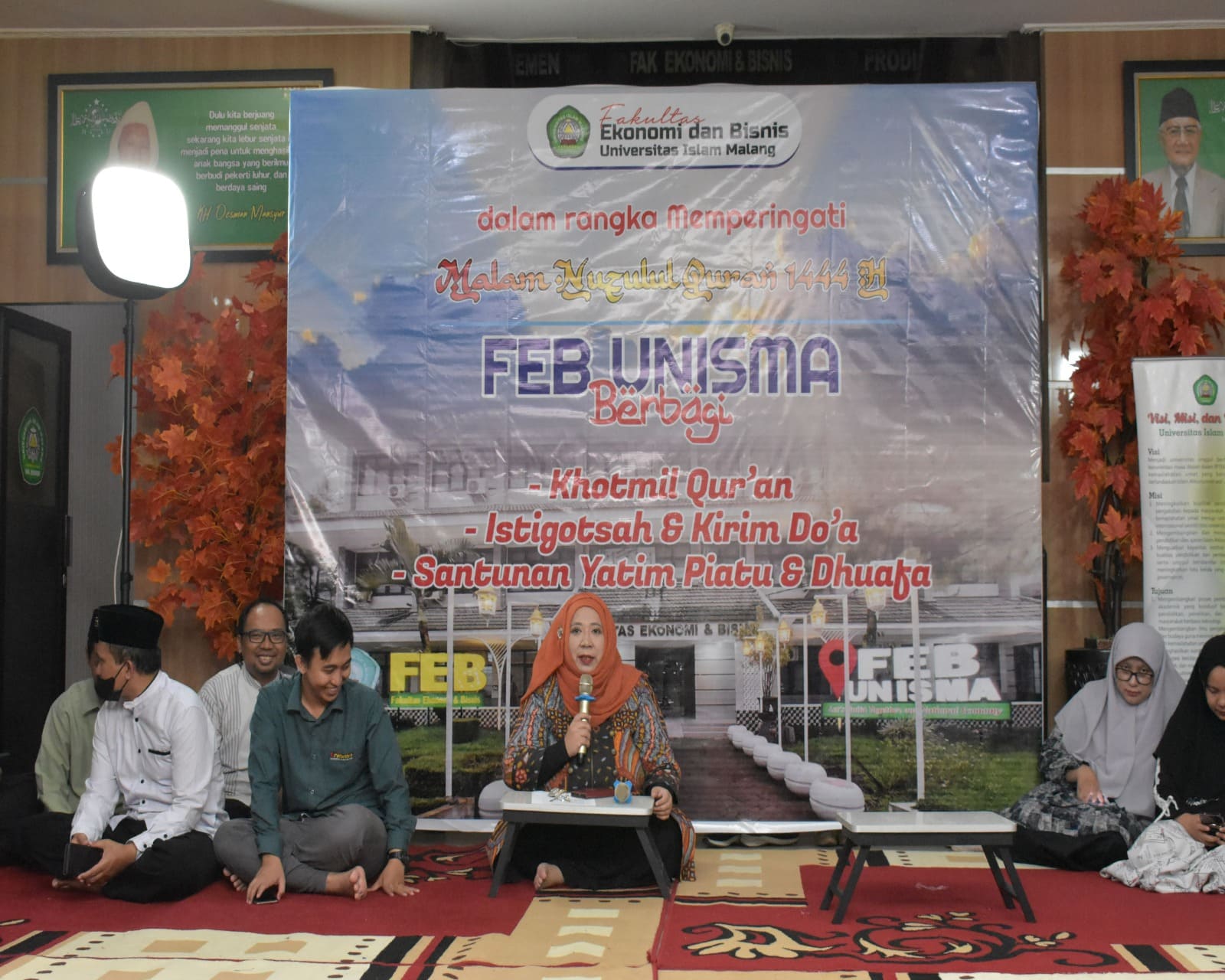 FEB Unisma Peduli.