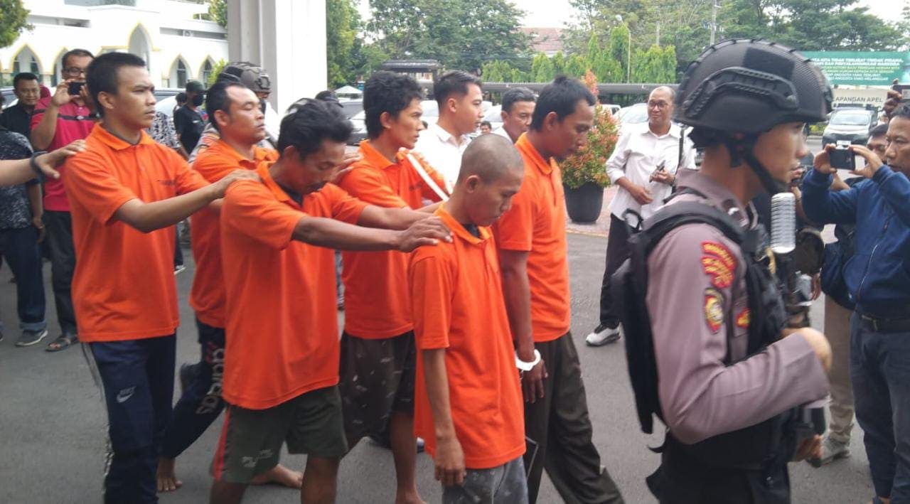 Tahanan kabur di Polres Pasuruan.
