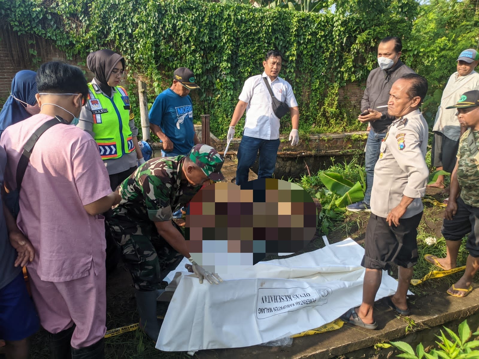 Kakek di Malang Ditemukan Tewas Mengapung di Sungai