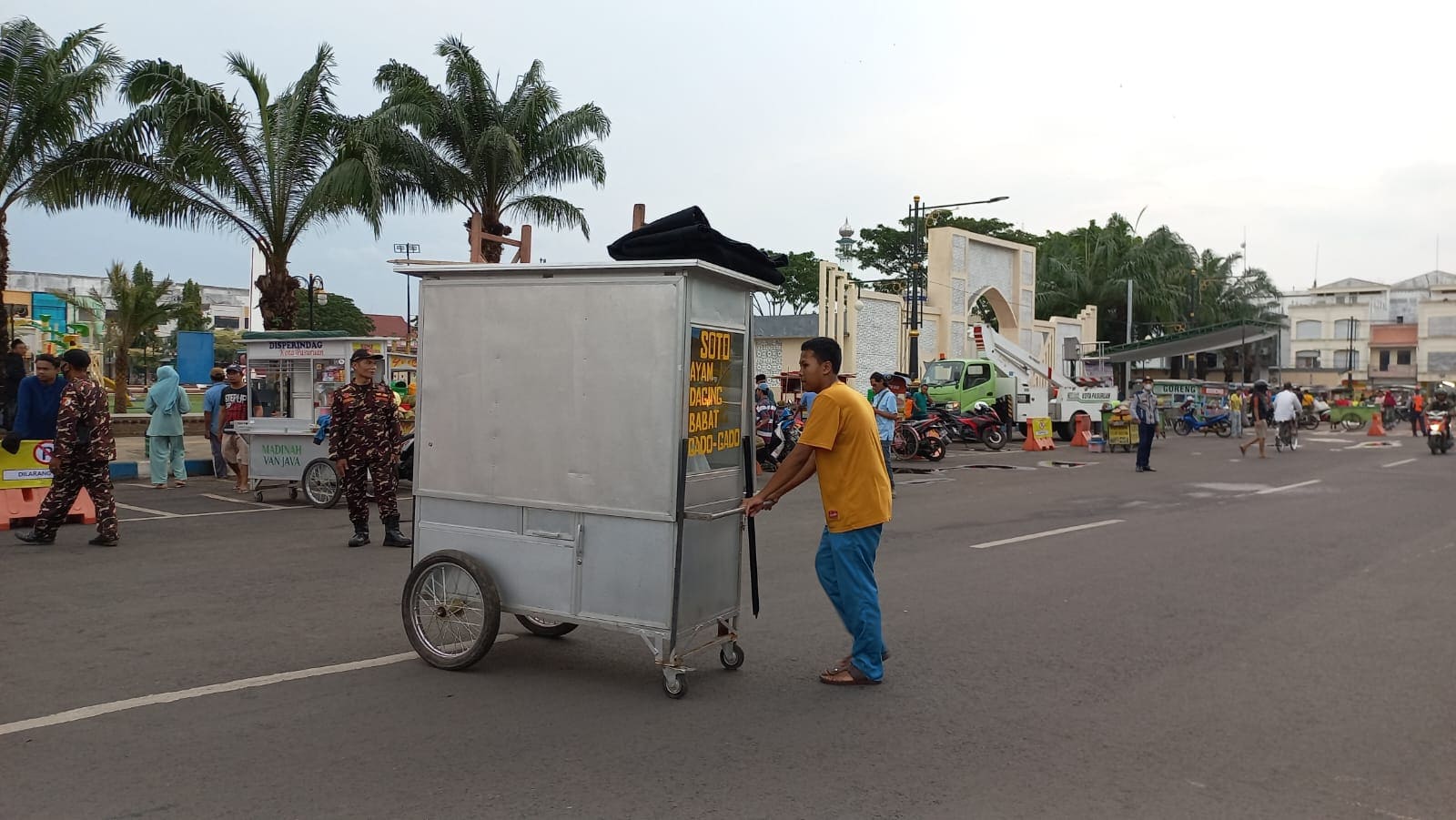 Alun-Alun Kota Pasuruan.