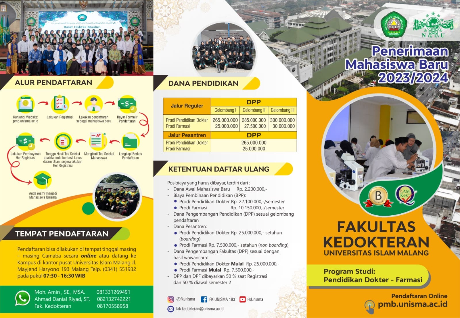 Fakultas Kedokteran Unisma.