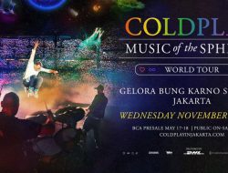 Konser Coldplay Perdana di Jakarta, Cek Tanggal Presale dan Harga Tiketnya!