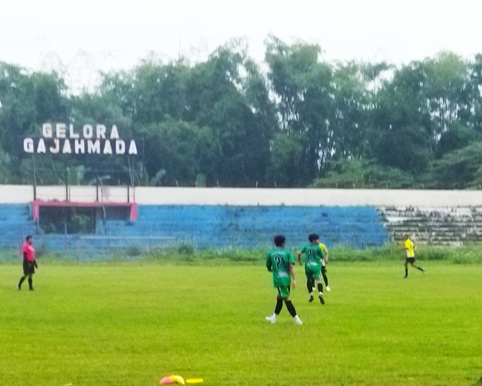 Stadion Gelora Gajahmada Mojokerto.