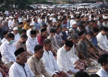 Lokasi salat Iduladha.