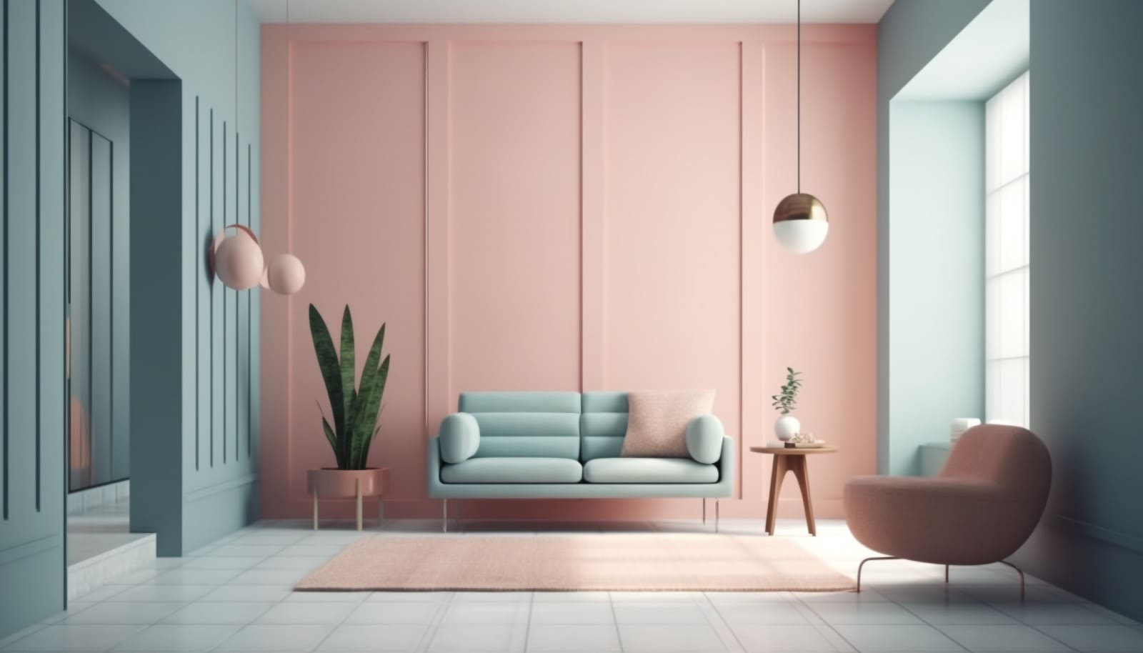 Dekorasi rumah minimalis.