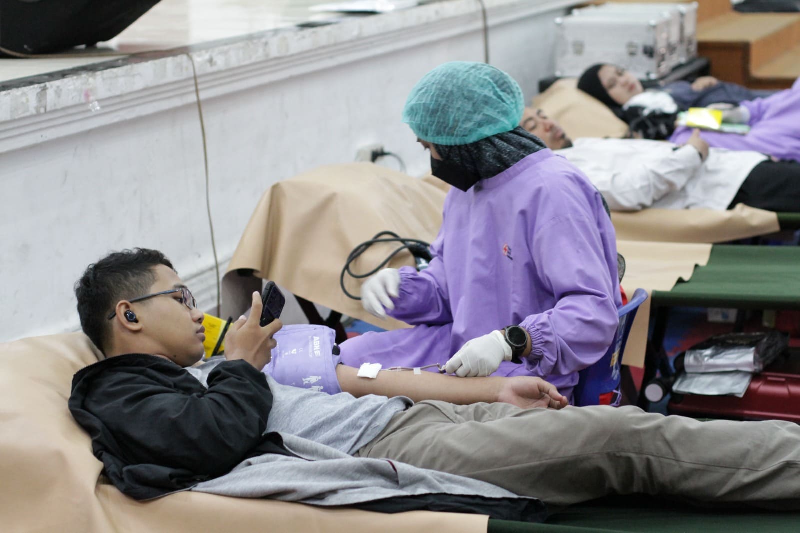 Awasi Kualitas Layanan, BPOM Pusat Jakarta Sidak Unit Donor Darah Sukarela Unikama 2 BPOM pusat Jakarta ke Unikama.