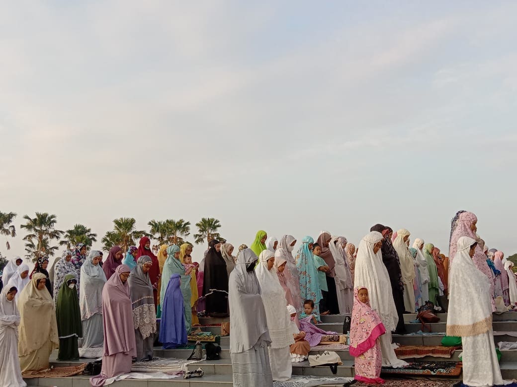 Iduladha di Masjid Nasional Al-Akbar Surabaya.