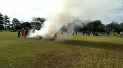Antisipasi Potensi Kebakaran Hutan Akibat El Nino di Pasuruan, Gubernur Khofifah Gelar Apel Siaga Karhutla